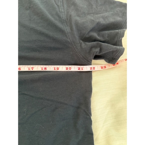 Lululemon All Yours Tee Black Short Sleeve Relaxed Fit Women's - Picture 8 of 8